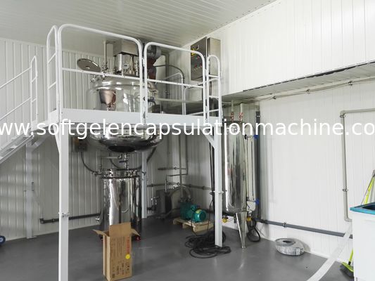 σερβο αυτόματη μαλακή μηχανή πλήρωσης ενθυλάκωσης καψών πηκτωμάτων 10 ίντσας