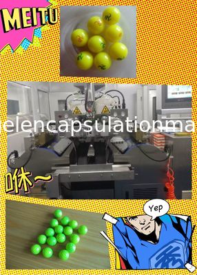 Φόρμα καψών/ρόλος κύβων Softgel με τη σφήνα εγχύσεων Al για την παραγωγή paintball
