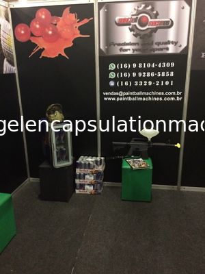 Σκληρή μηχανή πλήρωσης καψών μηχανών καψών Softgel πηκτωμάτων αυτόματη 4 - δύναμη 12Kw