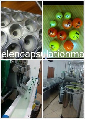 μαλακή ενθυλάκωση 880 X 640 X 1900mm ζελατίνης μηχανών 18000P 7KW Paintball