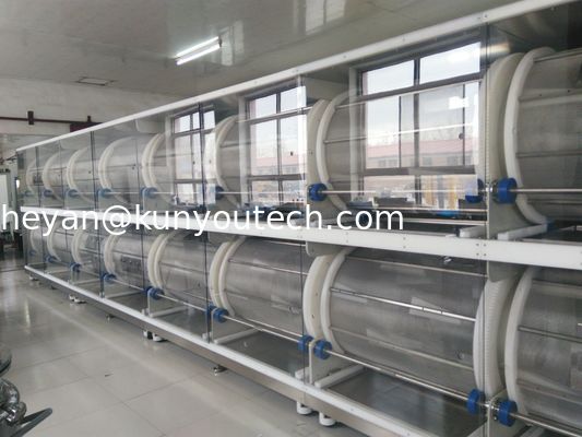 SS316 διπλός στεγνωτήρας ανατροπέων ενθυλάκωσης στρωμάτων