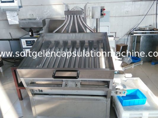 6» γραμμή μηχανών ενθυλάκωσης Softgel με την επίγεια αυτόματη σίτιση, 880X640X1900mm
