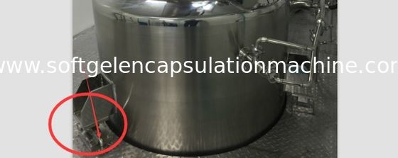 ανοξείδωτο 500L 304 SUS που αναμιγνύει τις δεξαμενές για το υγρό/την ιατρική