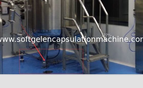 Λειώνοντας δεξαμενή ζελατίνης εξοπλισμού πλήρωσης καψών αμύλου κινητή/τοποθετημένη ζελατίνη Melter