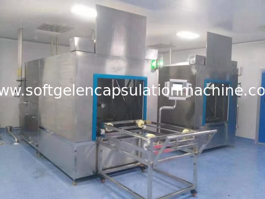 Αυτοκίνητο μηχανή καθαρισμού καλάθων με προπλύσιμο, καθαρισμό, ξεπλύσιμο, λούσιμο και ξήρανση
