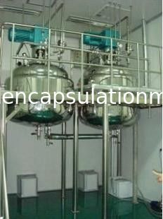 λειώνοντας δεξαμενή ζελατίνης 600L Softgel με το κενό σχέδιο/την ανακατώνοντας λειτουργία με την πλατφόρμα και το βάρος