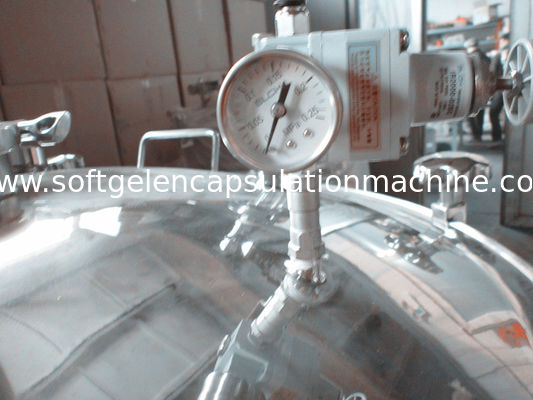100L ζελατίνη/υγρές δεξαμενές αποθήκευσης ανοξείδωτου/παροχή αέρα πίεσης η ζελατίνη
