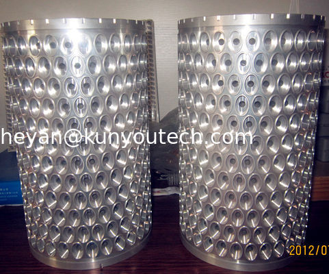 Ο ρόλος κύβων μηχανών καψών 250 Softgel με τη σφήνα διανέμει το εργαλείο συγχρονισμού πιάτων