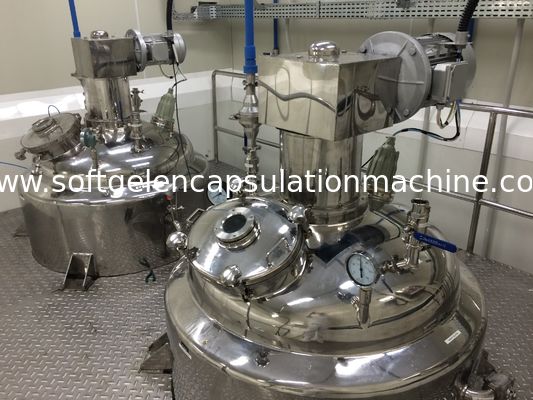 20kw ιατρική μηχανή ενθυλάκωσης Softgel μεγάλων κλιμάκων για το softgel και painball την παραγωγή με το PLC και την οθόνη αφής