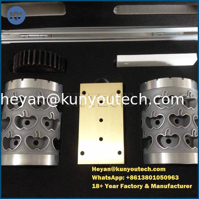 Υψηλός ρυθμός παραγωγής Softgel Capsule Mold για 20000 έως 120000 PCS/H με προσαρμόσιμο μέγεθος και σχήμα