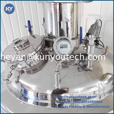 Δεξαμενή τήξης ζελατίνης 450L με θέρμανση υδατόλουτρου