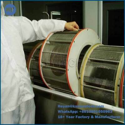 Μικρός στεγνωτήρας ανατροπέων ενθυλάκωσης μεγέθους με το εύκολο καλάθι ανελκυστήρων για την αποξηραντική μηχανή Pharmacetical