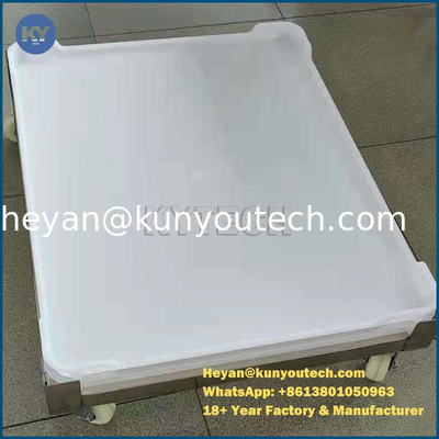 Υλικό PP/ABS πλαστικό δίσκο στεγνώσεως 758x608x40mm για στεγνώσεις κάψουλων