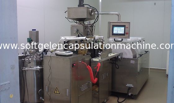 Μικρής κλίμακας μηχανές Softgel βιταμινών πετρελαίου ψαριών για το ζωικά πήκτωμα και το άμυλο