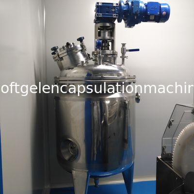100L λειώνοντας δεξαμενή ζελατίνης ανοξείδωτου για τη μηχανή ενθυλάκωσης Softgel