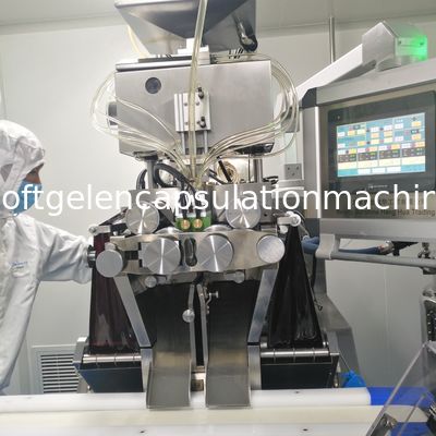 7 μηχανή ενθυλάκωσης Softgel ρόλων κύβων ίντσας για το πετρέλαιο Cbd εξουσιοδότηση 1 έτους