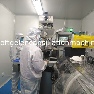 7 μηχανή ενθυλάκωσης Softgel ρόλων κύβων ίντσας για το πετρέλαιο Cbd εξουσιοδότηση 1 έτους