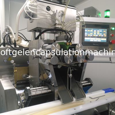 6 μηχανή ενθυλάκωσης Softgel ίντσας με το έδαφος αυτόματα ταΐζοντας 100 - σχεδιάγραμμα 200m2