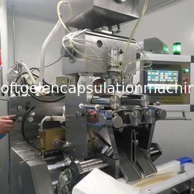 Μαλακή μηχανή καψών πηκτωμάτων πετρελαίου PLC 316ss Canabis