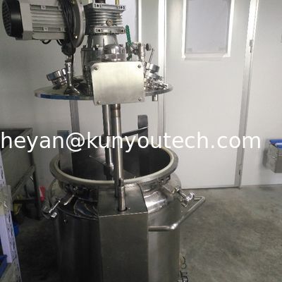 δεξαμενή ανοξείδωτου ζελατίνης 100L Vegan με το ανακάτωμα της λειτουργίας και της κενής αντλίας