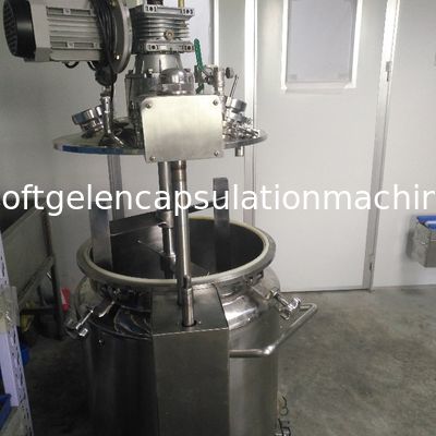 δεξαμενή ανοξείδωτου ζελατίνης 100L Vegan με το ανακάτωμα της λειτουργίας και της κενής αντλίας