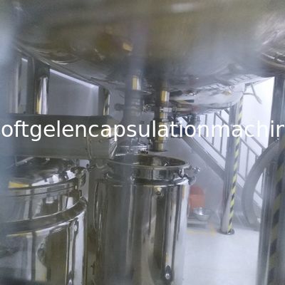 δεξαμενή ανοξείδωτου ζελατίνης 100L Vegan με το ανακάτωμα της λειτουργίας και της κενής αντλίας