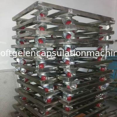 Softgel καψών μεγάλο πλαστικό διάφορο χρώμα ρουλεμάν δίσκων υψηλής θερμοκρασίας