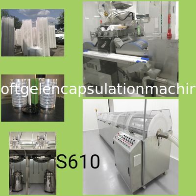 10 ιατρικός έλεγχος PLC μηχανών ενθυλάκωσης Softgel μεγάλων κλιμάκων ίντσας