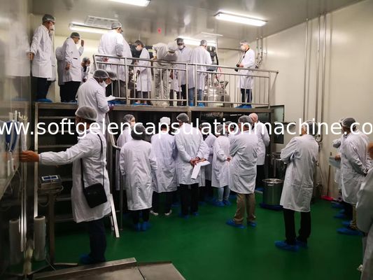 Μηχανή 3,5 ενθυλάκωσης Softgel ανοξείδωτου υψηλή αποδοτικότητα ταχύτητας περιστροφής/λεπτό