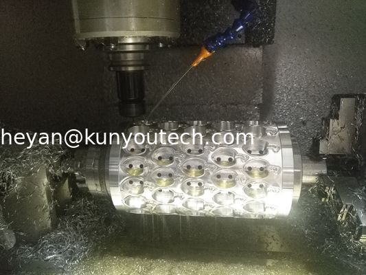 Συμπαγείς ρόλοι φορμών/κύβων καψών αλουμινίου για τη μαλακή μηχανή ενθυλάκωσης ζελατίνης