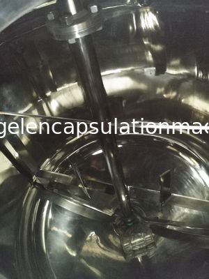 softgel κενή δεξαμενή παραγωγής καψών για τη ζελατίνη που λειώνει, μίξη