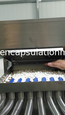 Μαλακή επιθεώρηση μεγέθους και μορφής ταμπλετών πηκτωμάτων ταξινομώντας μηχανών καψών PLC 220v