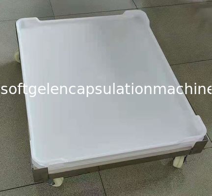 Ελαφρύ πλαστικό πιό δροσερό Stackable επίπεδο κατώτατο σημείο 762*600*55mm βαθμού τροφίμων δίσκων