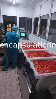 Έλεγχος PLC μηχανών ενθυλάκωσης πιστοποιητικών 5rpm Softgel CE