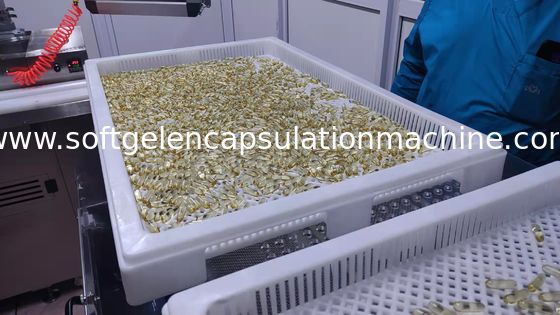 Έλεγχος PLC μηχανών ενθυλάκωσης πιστοποιητικών 5rpm Softgel CE