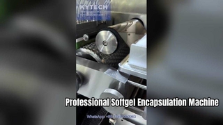 Εργοστάσιο μηχανών ενθυλάκωσης μαλακής γέλης υψηλής απόδοσης